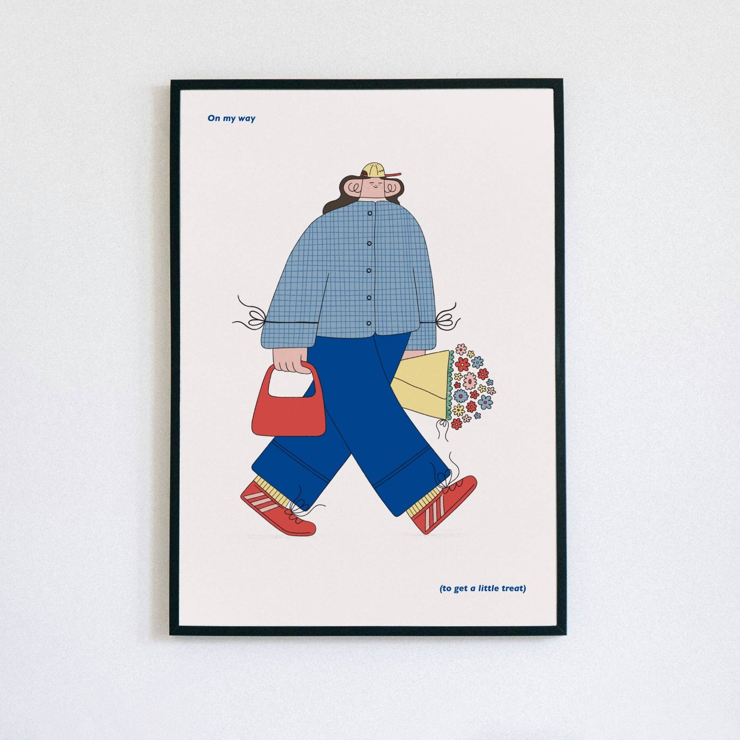'On My Way To Get A Little Treat' Art Print