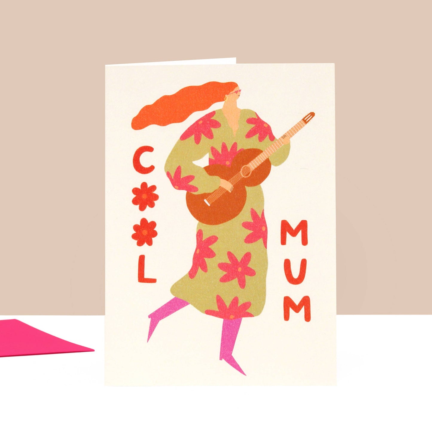 Cool Mum Greeting Card