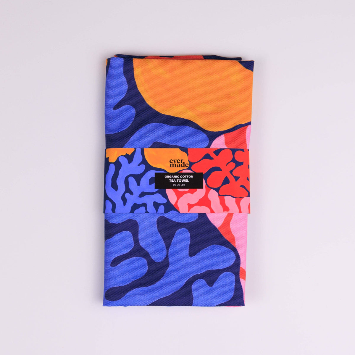 Coral Tea Towel