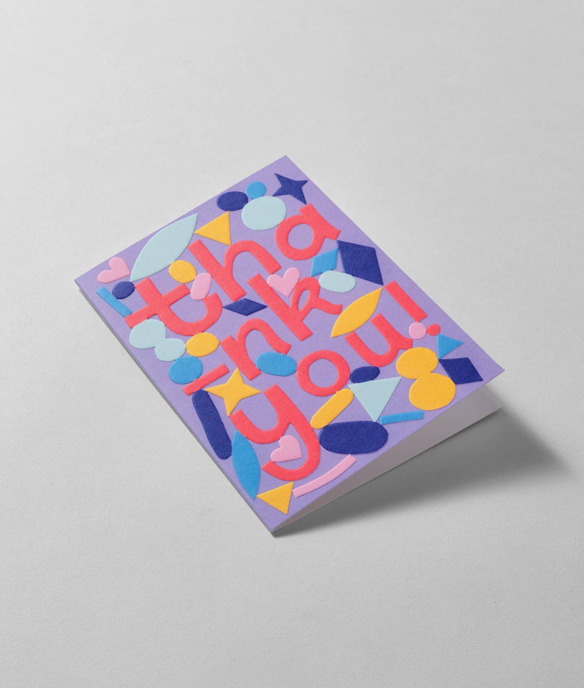 Thank You Embossed Greetings Card