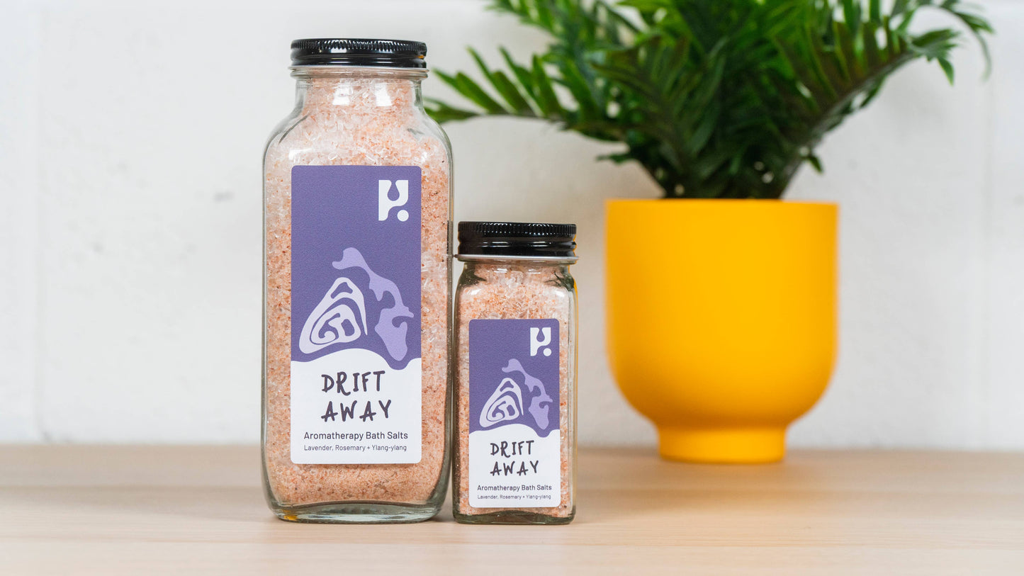 Drift Away Bath Salts glass 500g