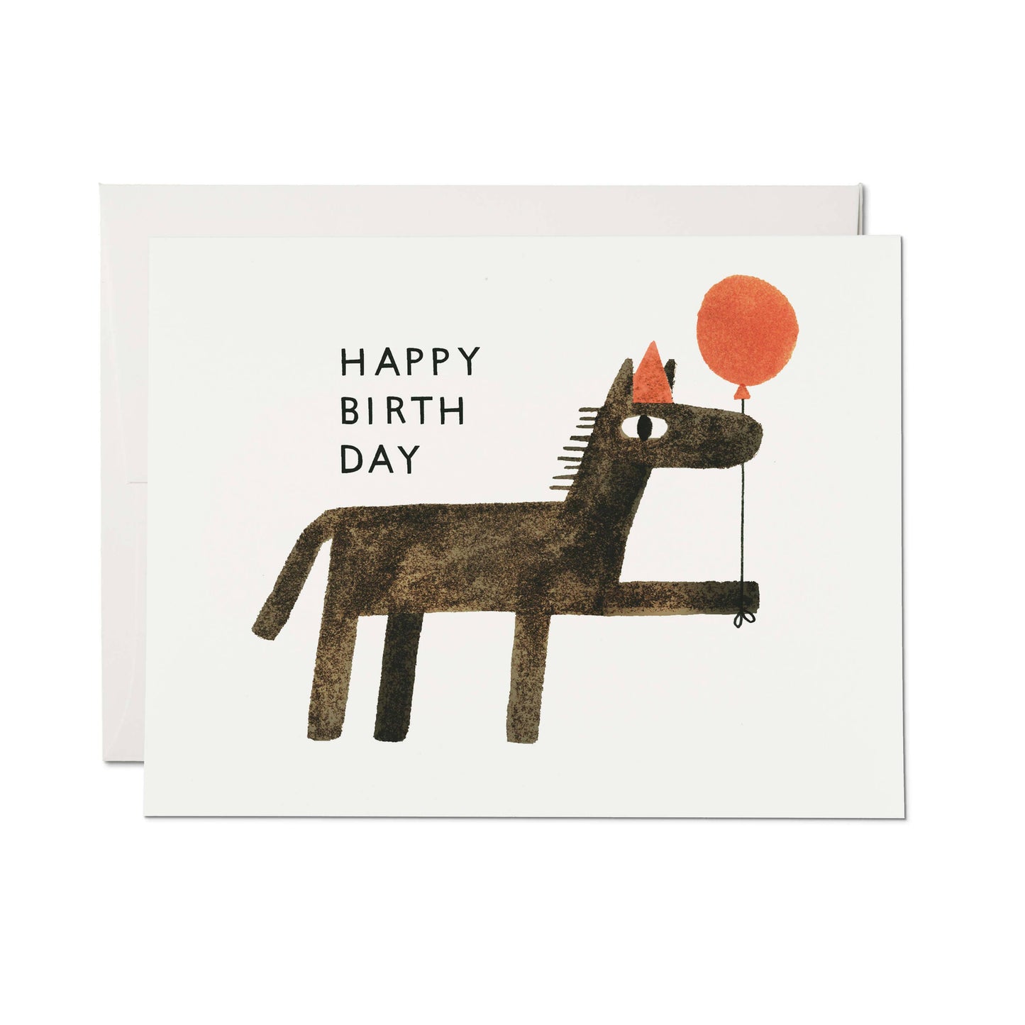 Balloon Birthday Wishes greeting card