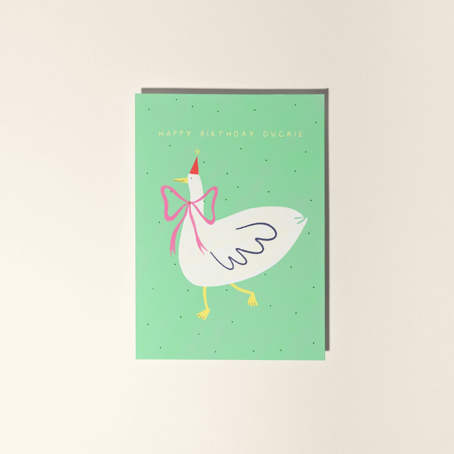 Happy Birthday Duckie Greeting Card