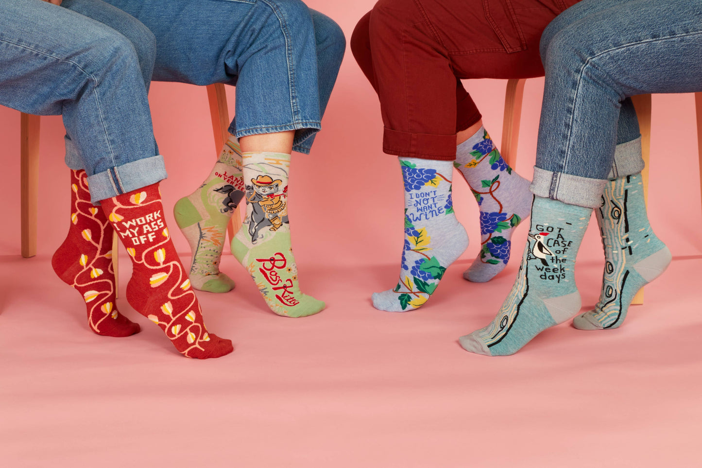 Work My Ass Off Socks | Size 35 - 40 |