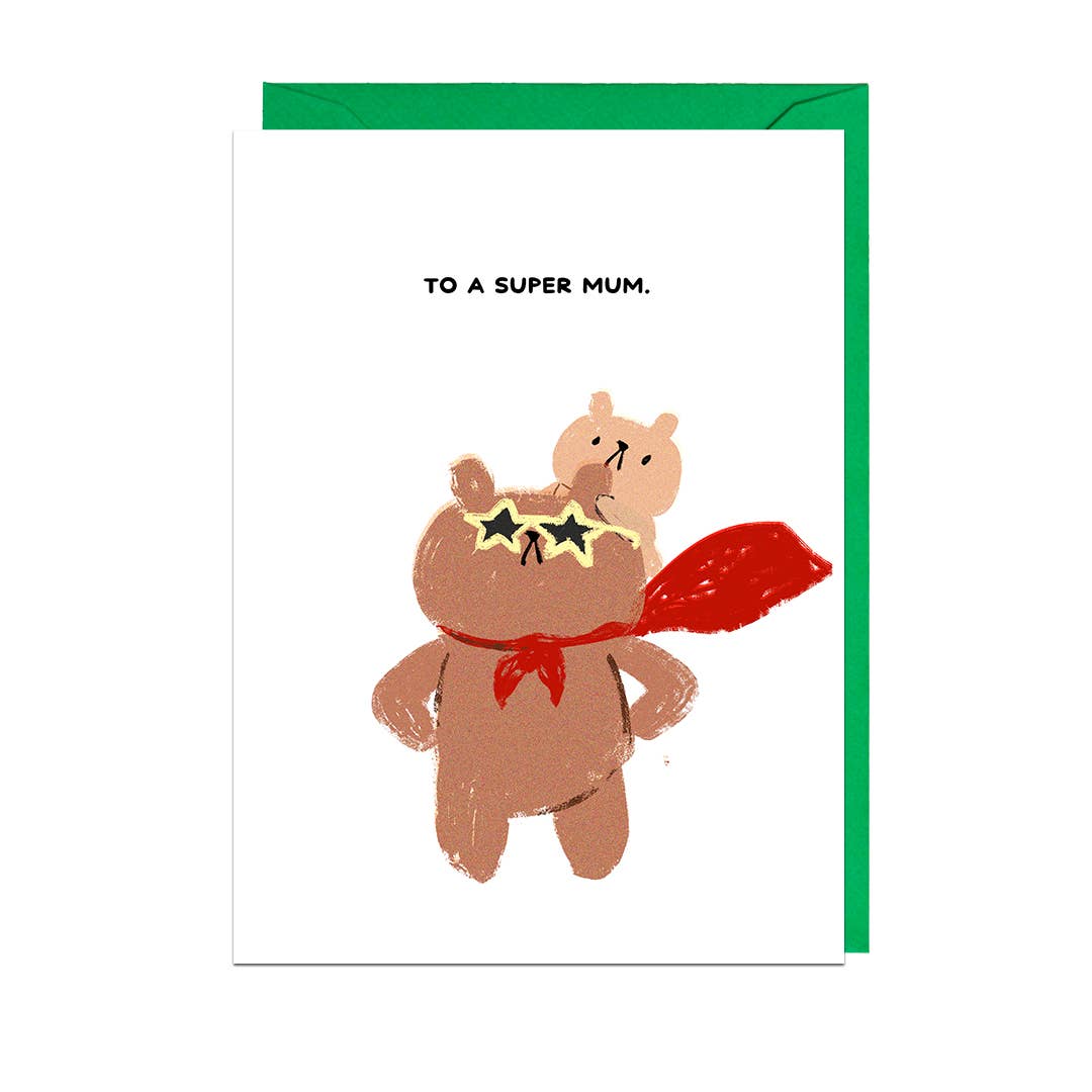 SUPER MUM Card