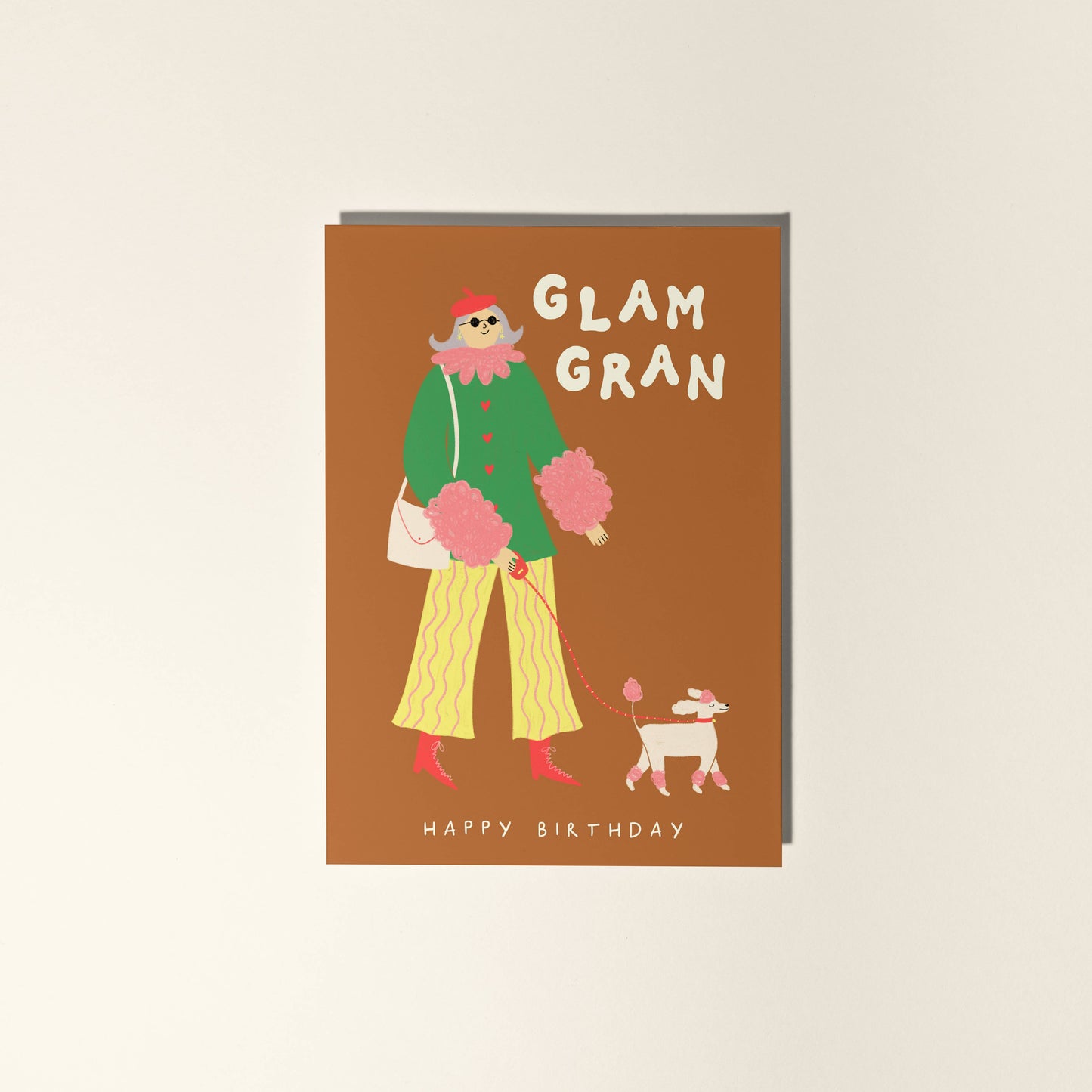 Glam Gran Greeting card