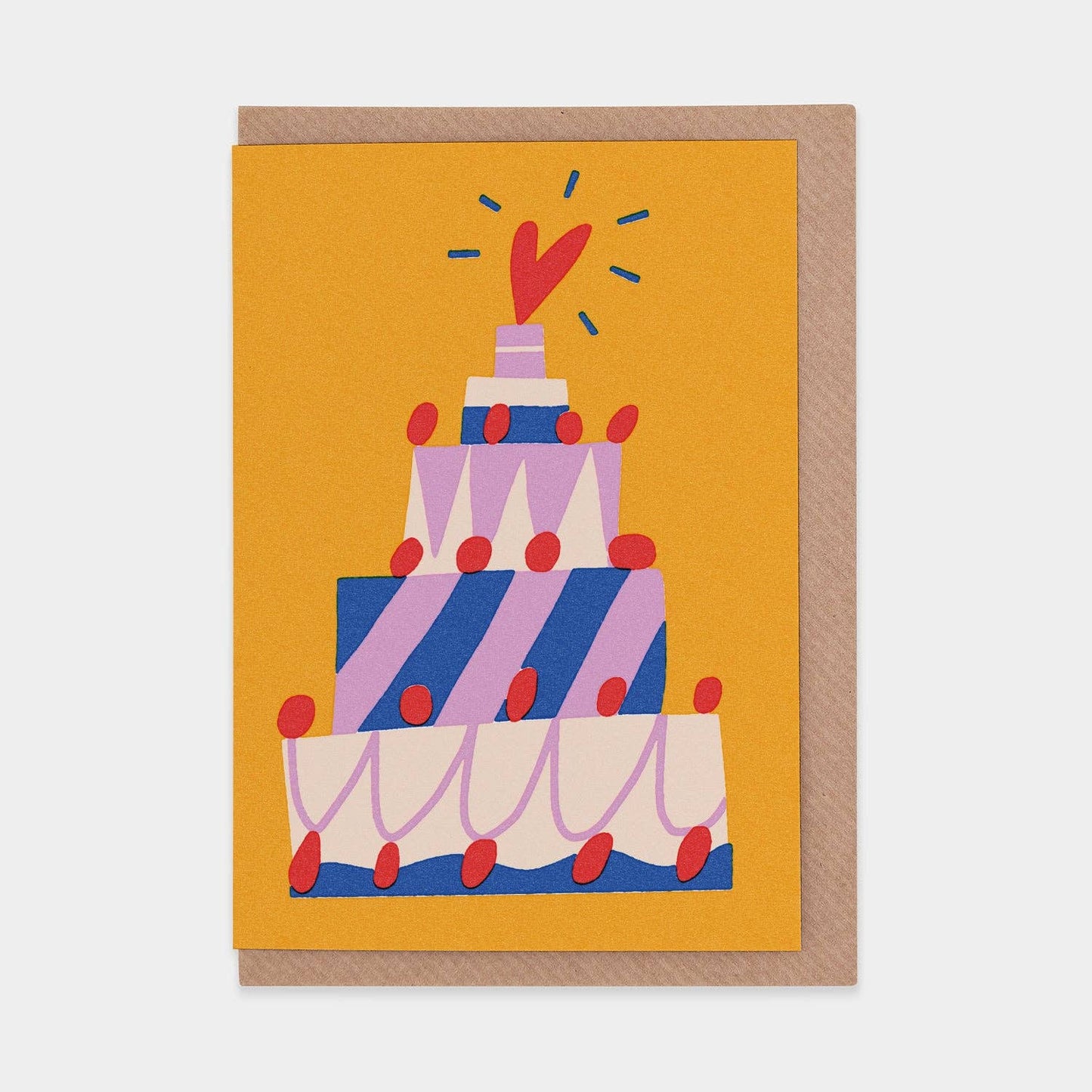 Wedding Cake Greetings Card