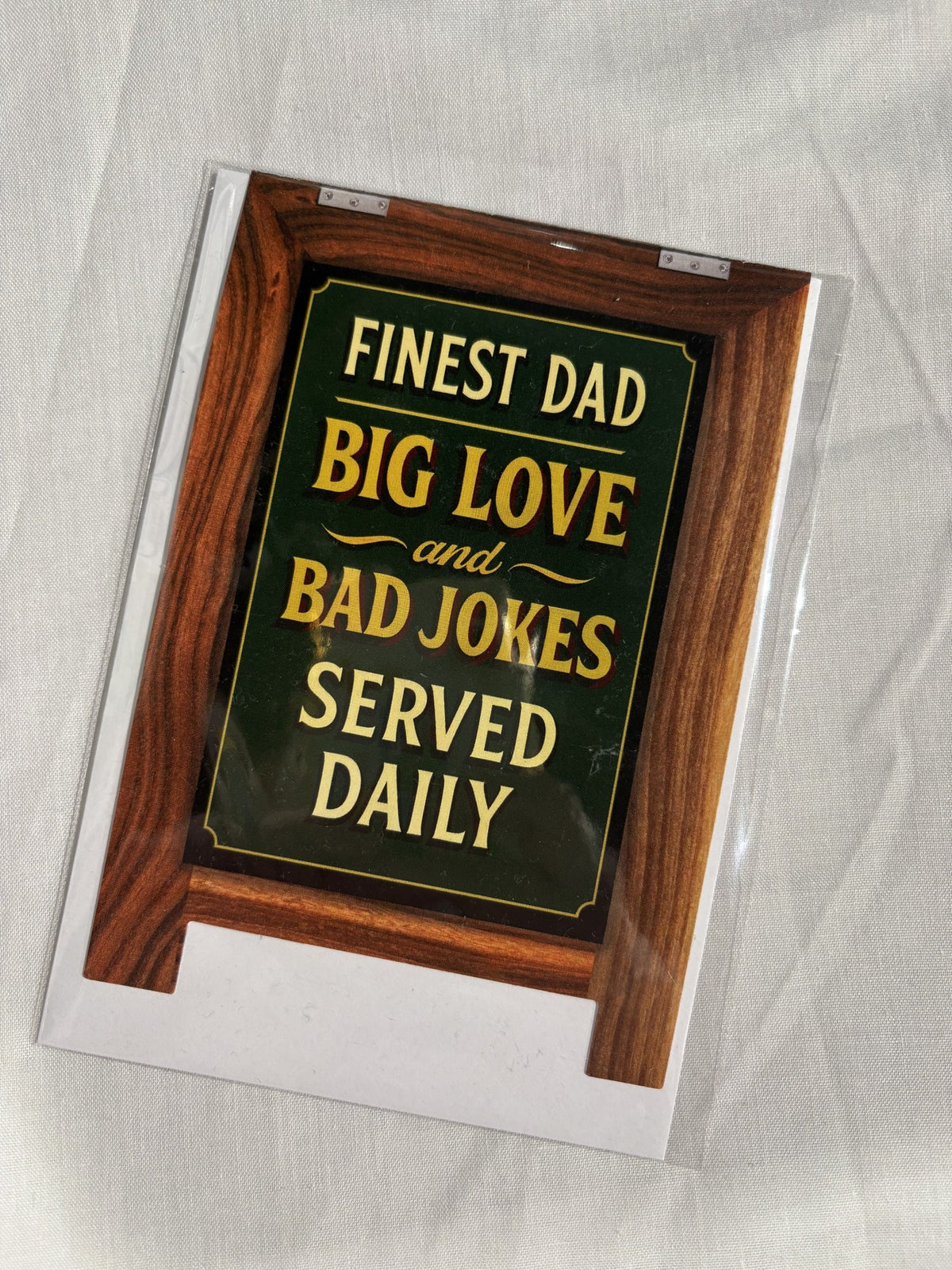 Finest Dad Greeting Card