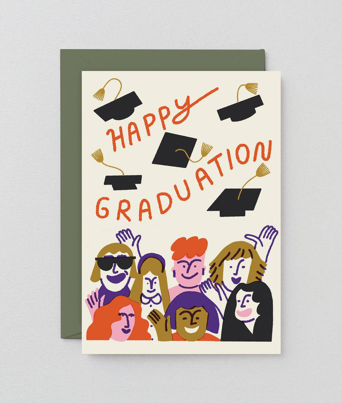 Happy Graduation Greetings Card