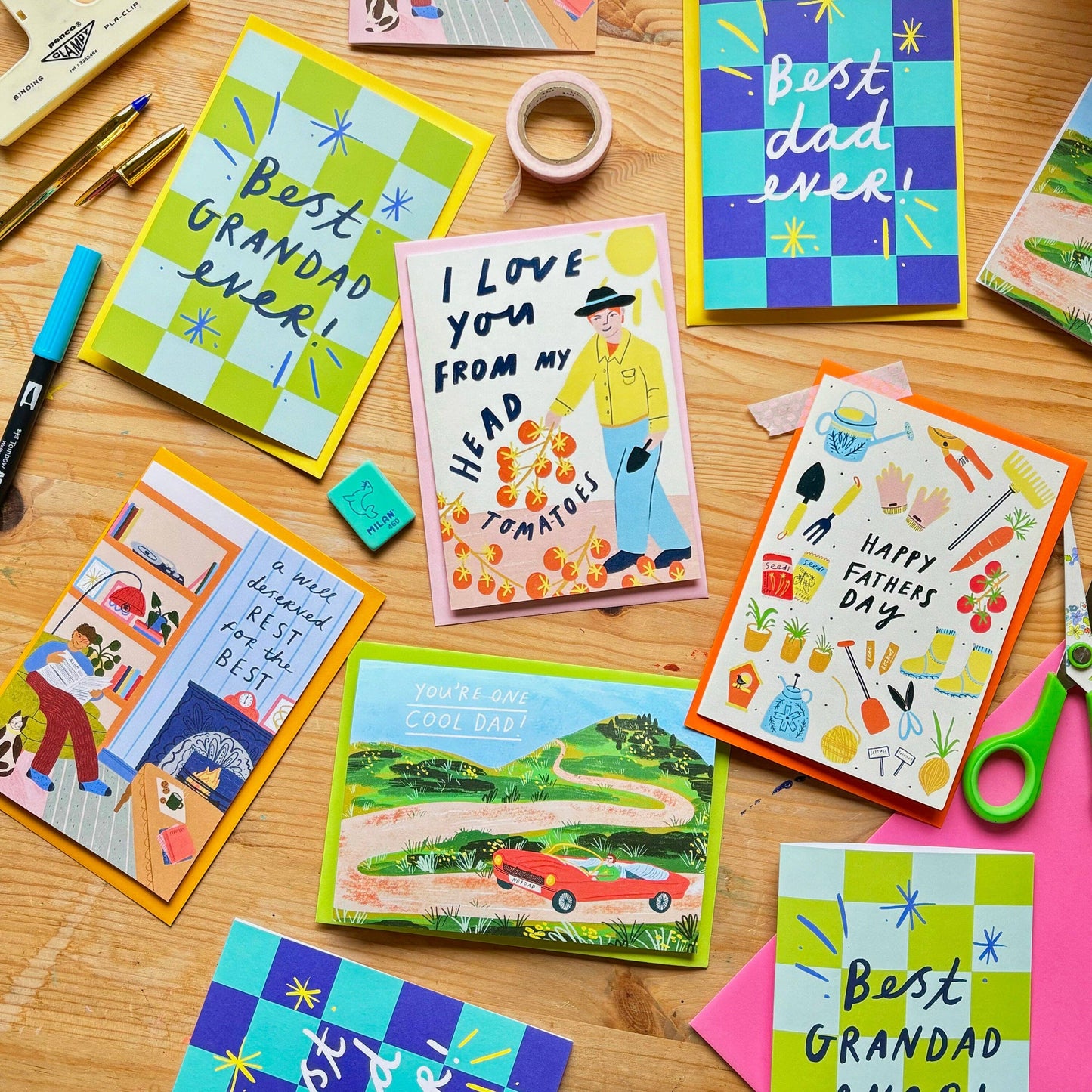 You're One Cool Dad Father's Day Greeting Card