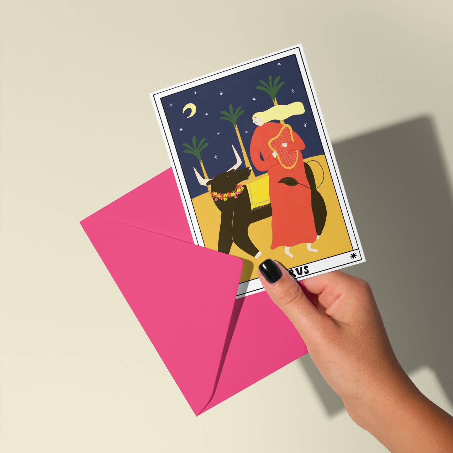 Tarot Taurus Birthday Card | Horoscope | Zodiac Card
