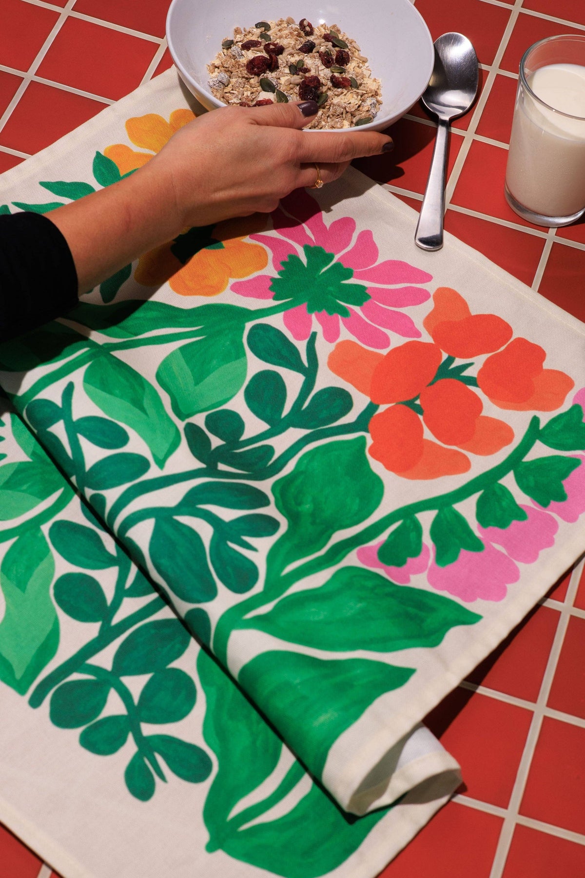 Wildflower Regeneration Tea Towel