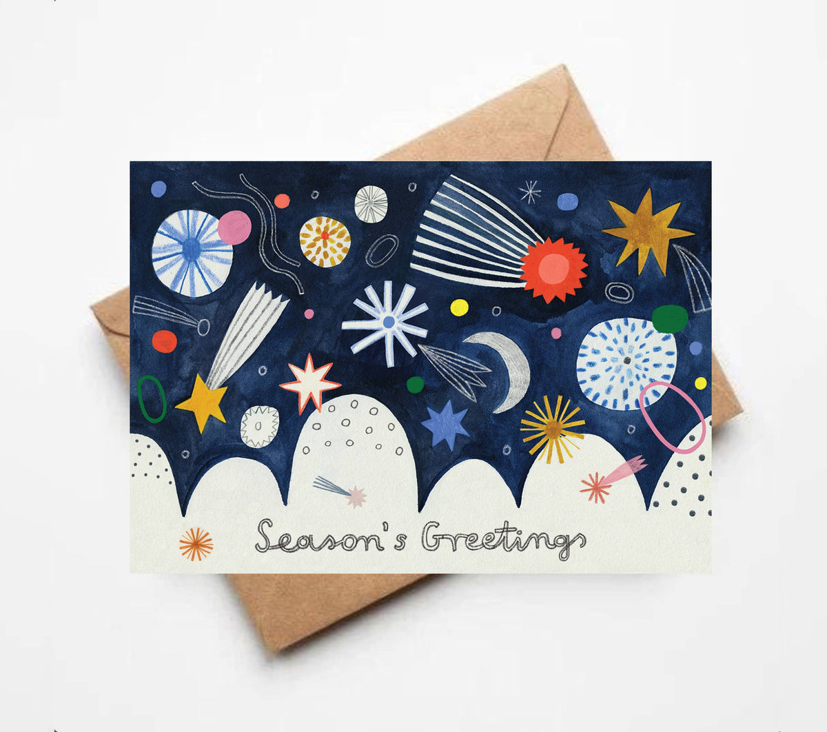 FIREWORKS card