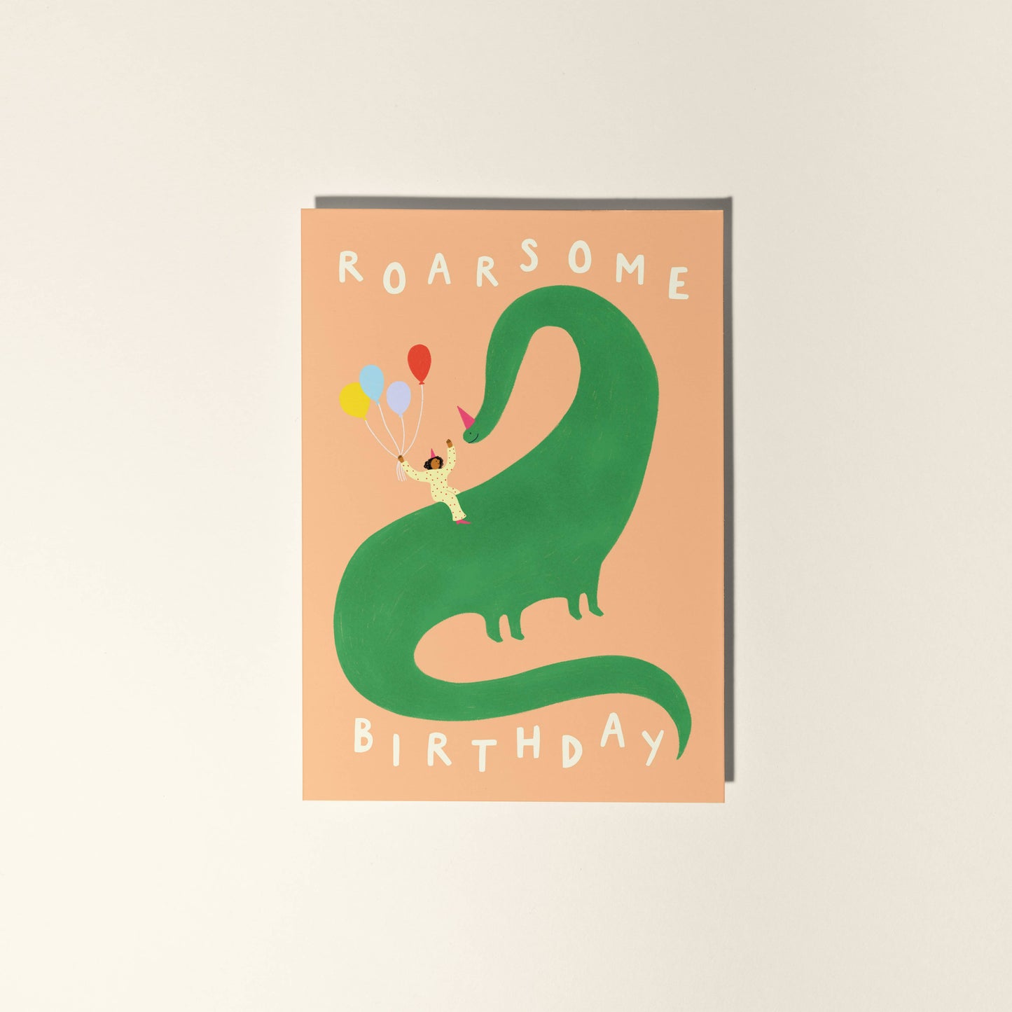 Roarsome Birthday Greeting Card