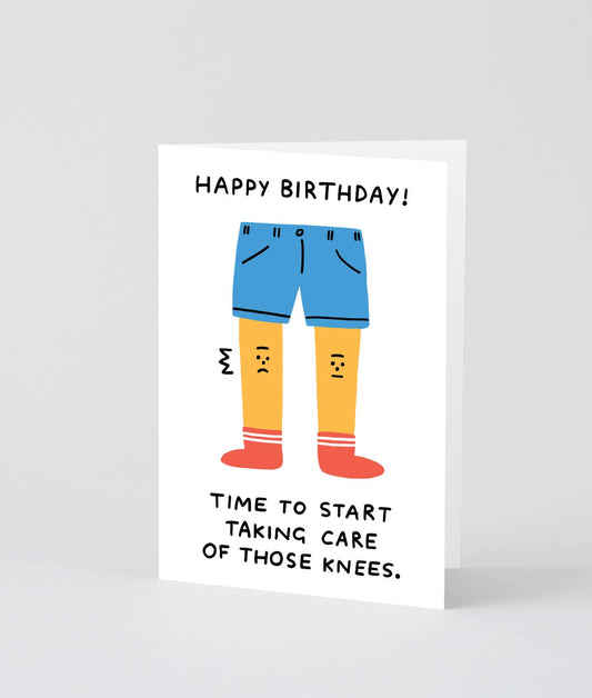 Happy Birthday Take Care Greetings Card