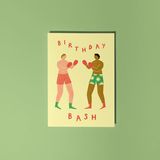 Birthday Bash Card Greeting Card