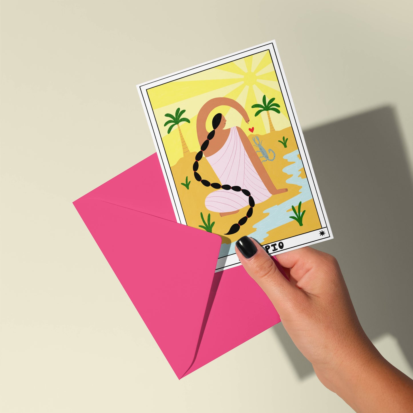 Tarot Scorpio Birthday Card | Horoscope | Zodiac Card