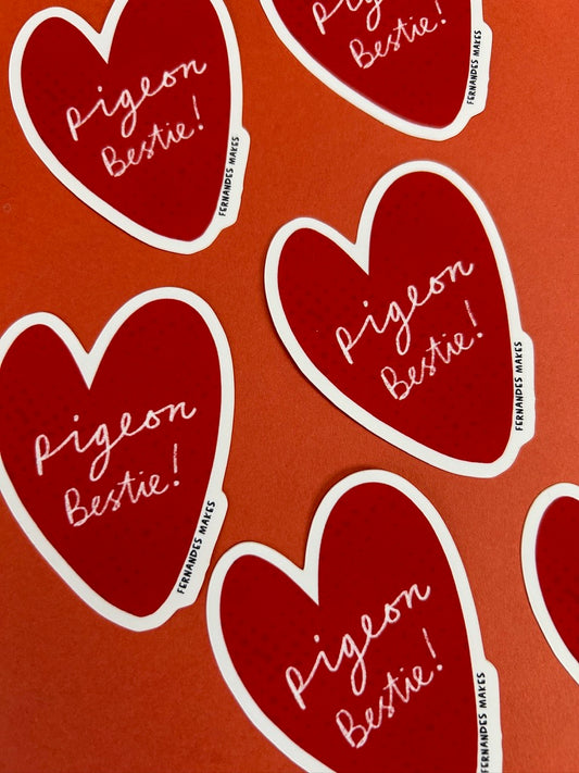 Pigeon Bestie Sticker