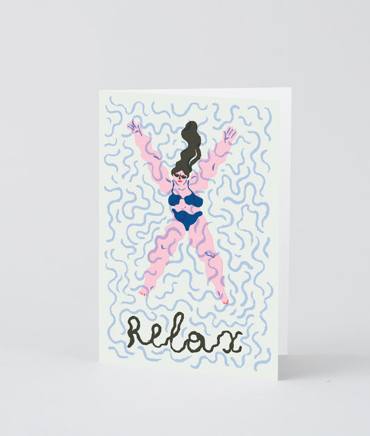 Relax Greeting Card