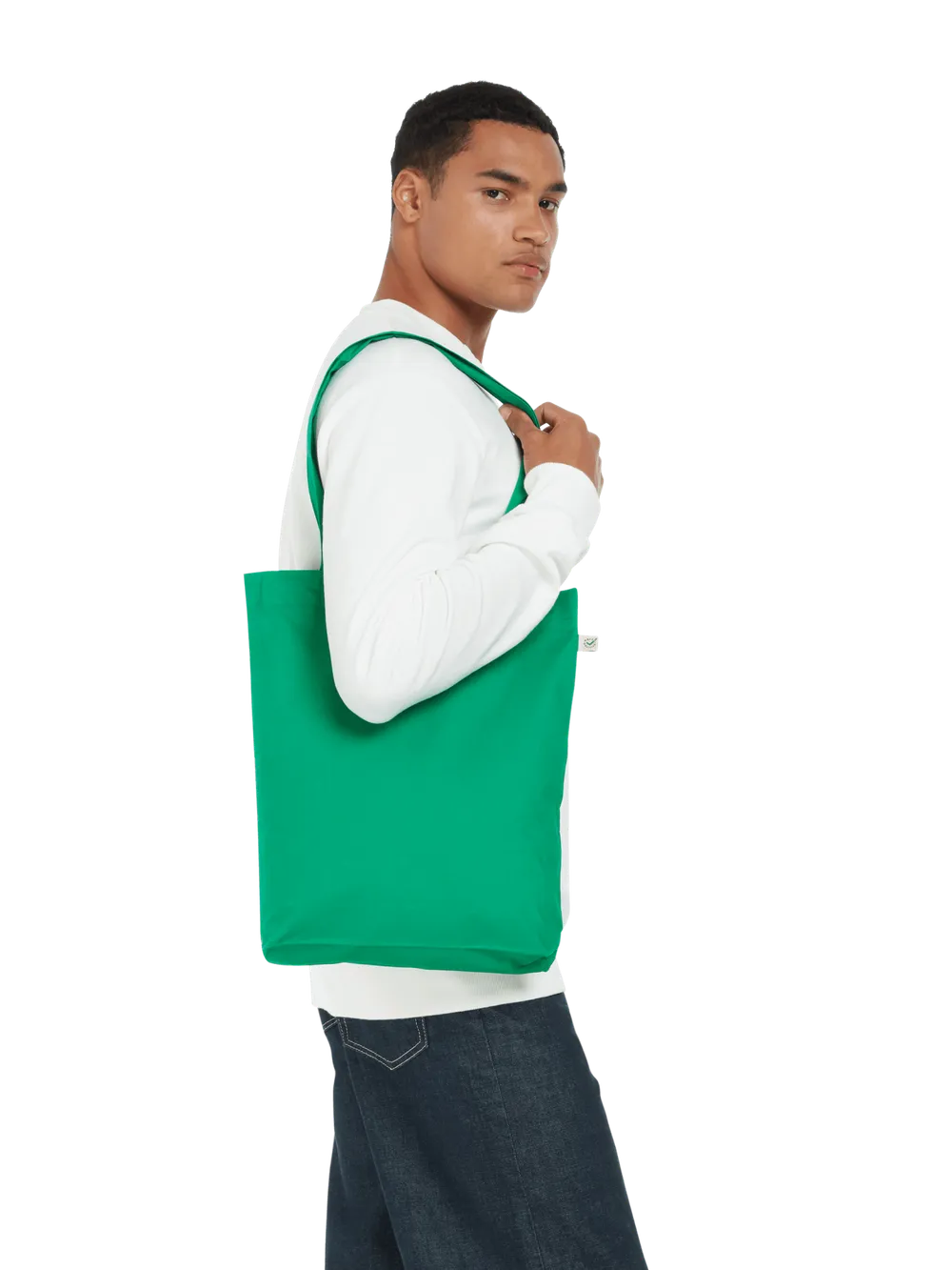 Earth Positive Cotton Tote Bag