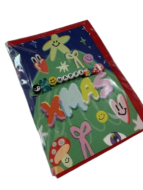 Happy Xmas Bracelet Christmas Greeting Card