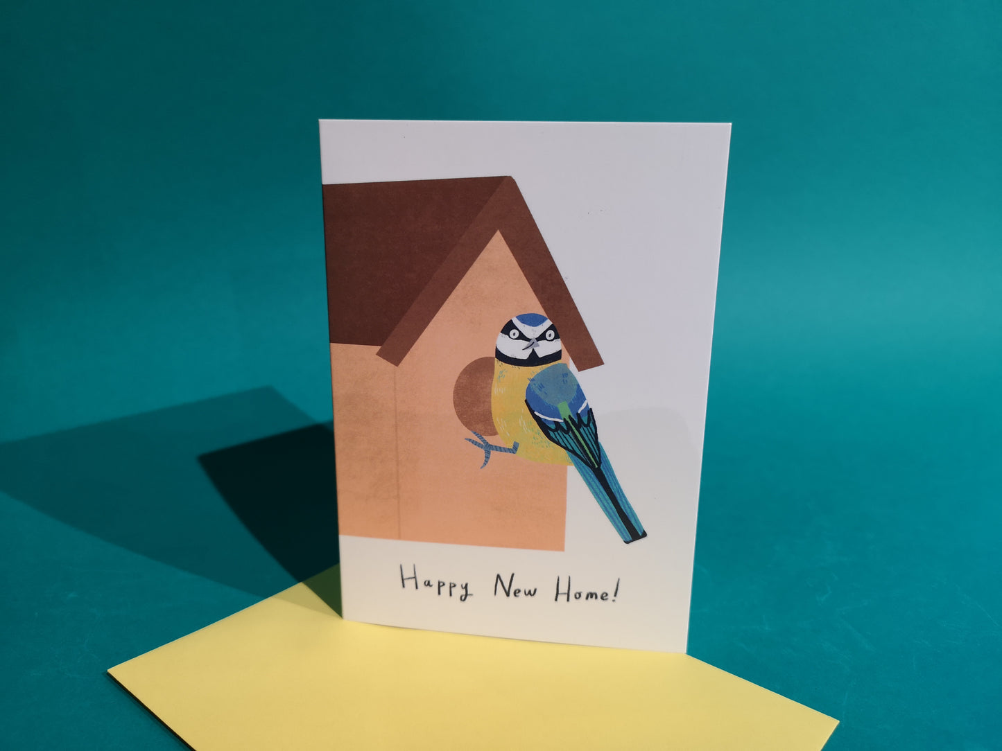 Happy New Home Greeting Card by Fernandes Makes