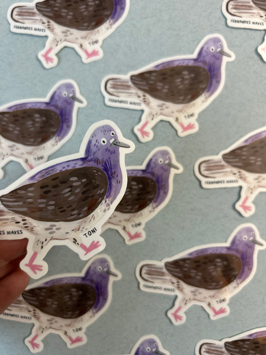 Pigeon Stickers VOL.3 (17 pigeons to choose from)