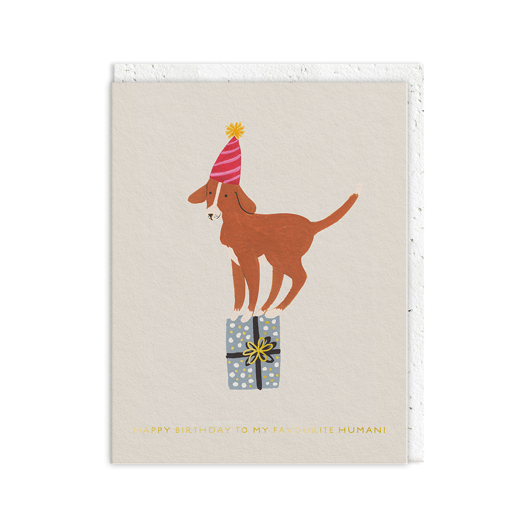 Favourite Human Greeting Card (12882)