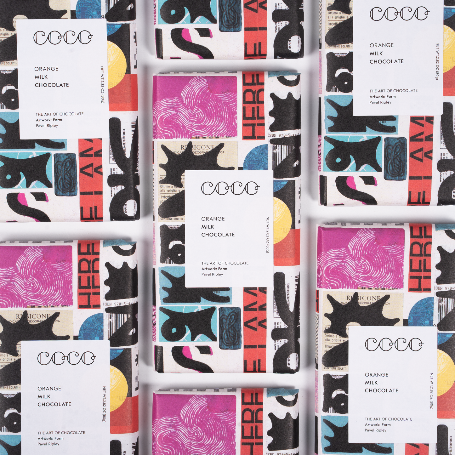 Orange Milk Chocolate Bar 80g