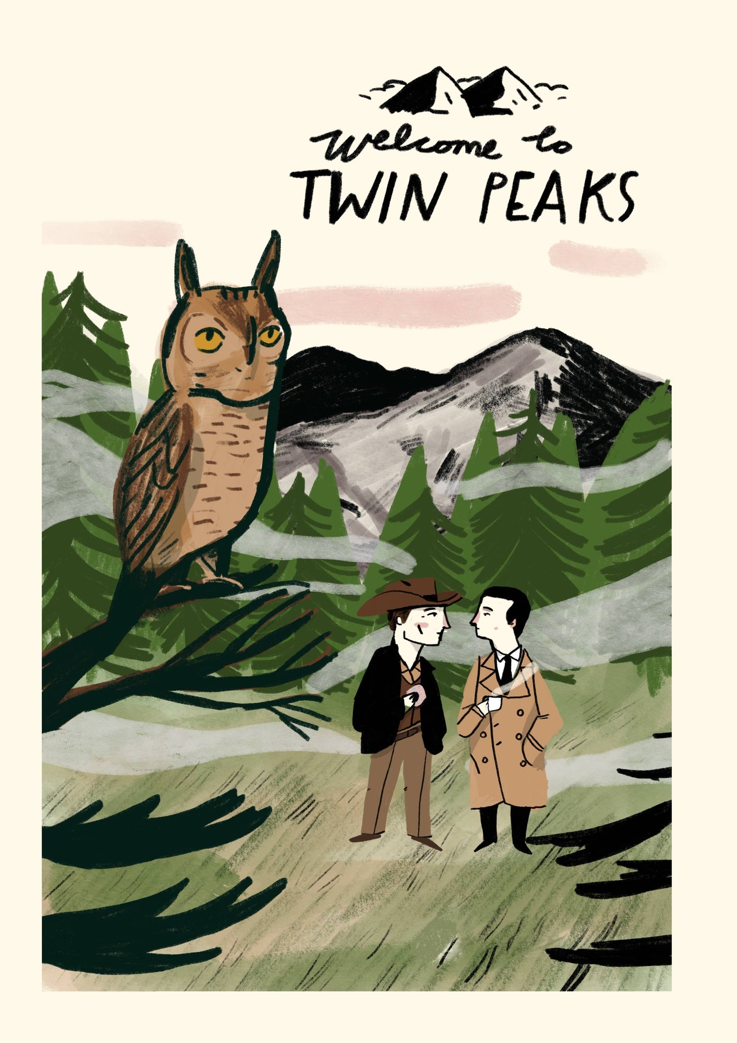 Twin Peaks Print