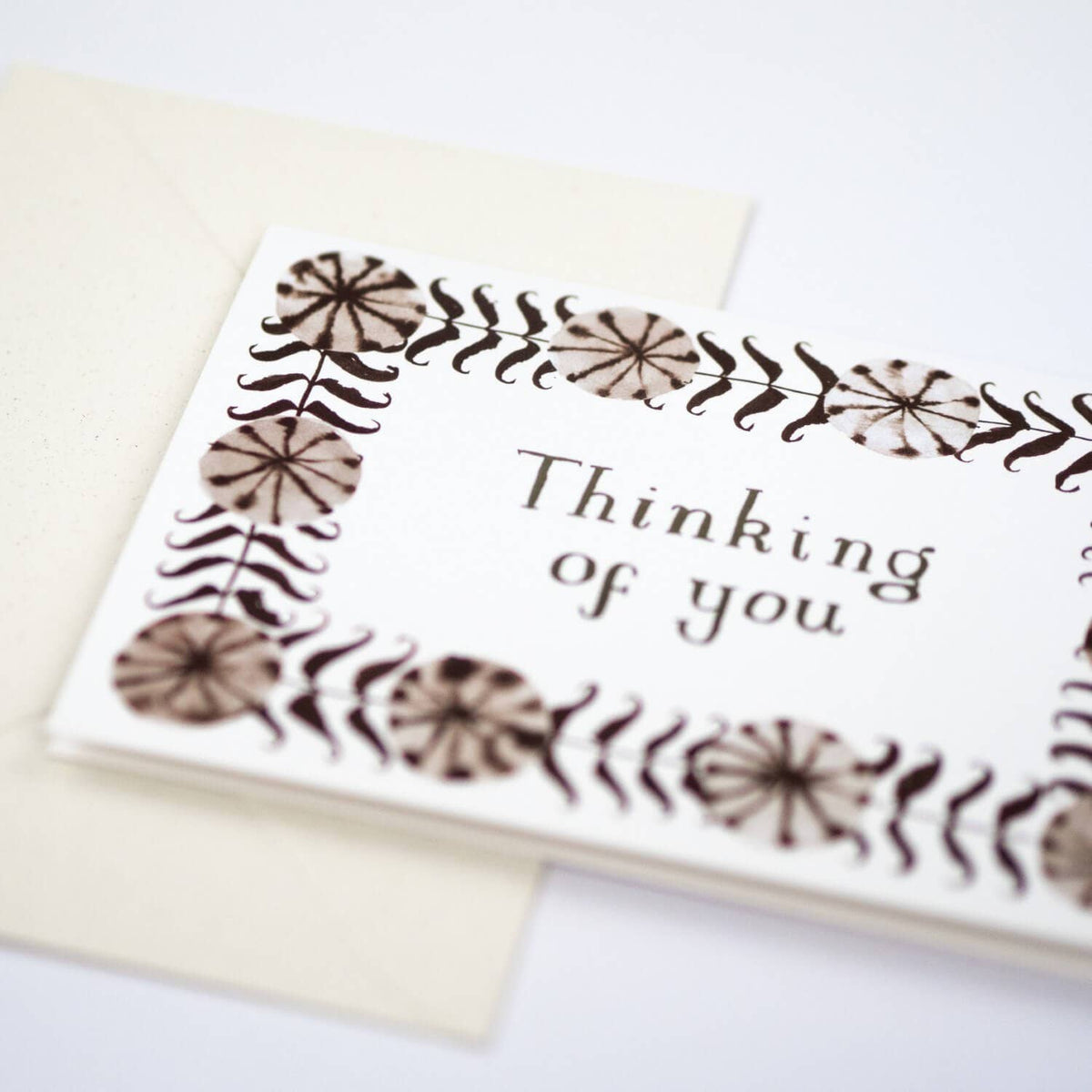 Thinking of You Foiled Greeting Card