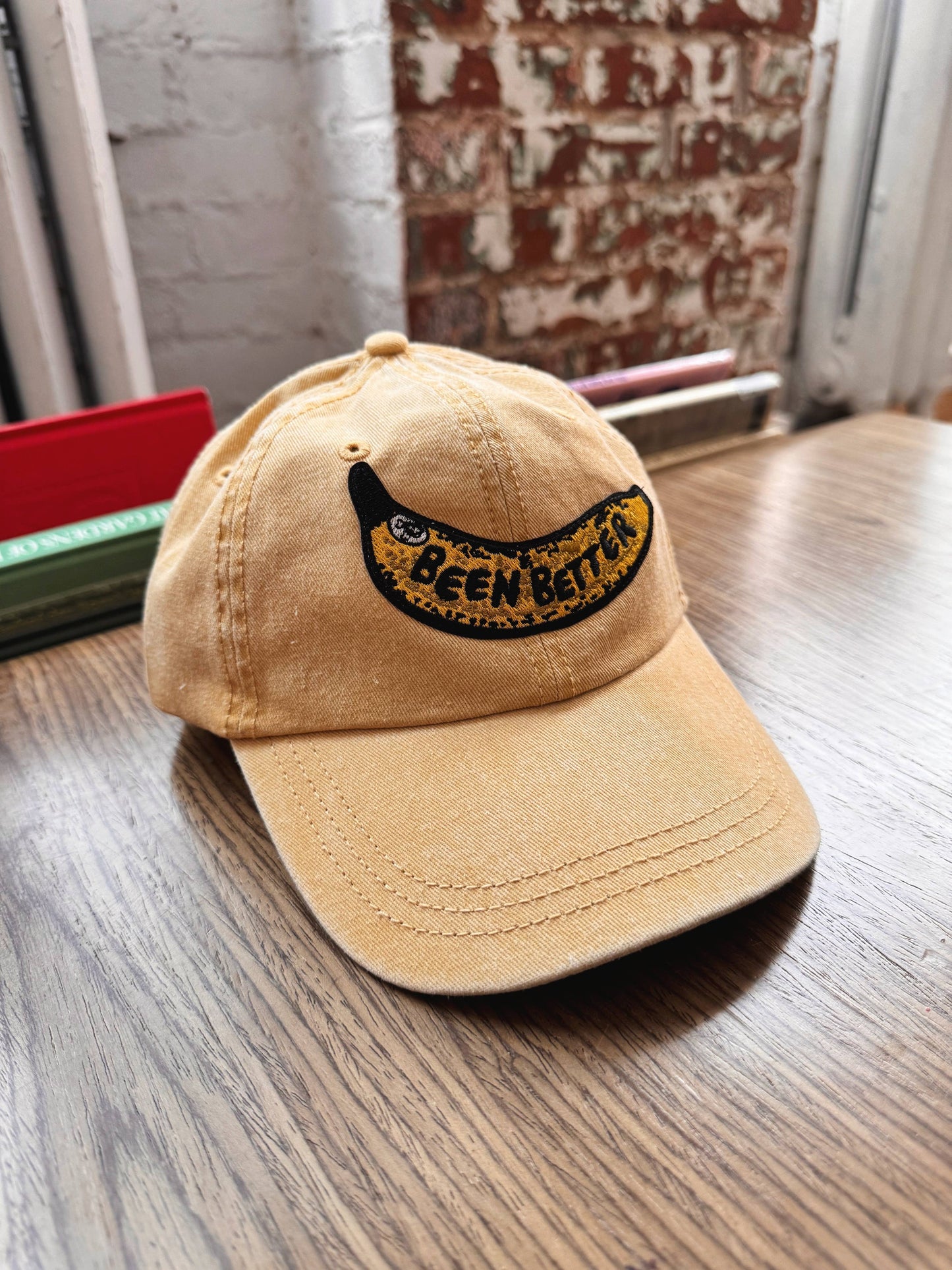 Been Better Banana Patched Hat