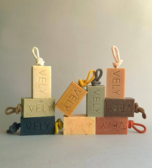 Amelie Natural Handmade Soap On A Rope