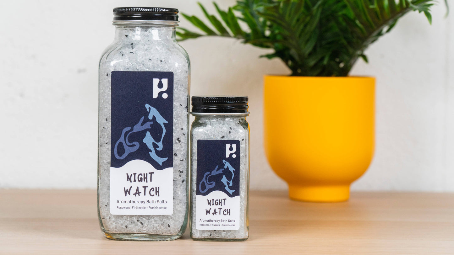 Night Watch Bath Salts glass 120g Mini