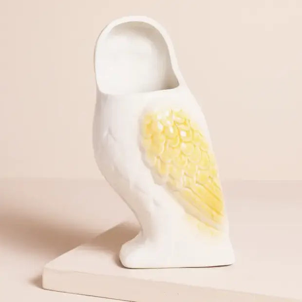 Owl Ceramic Vase