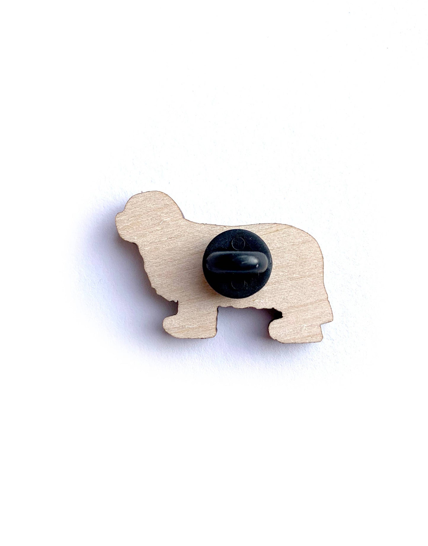 King Charles Spaniel Wooden Pin - Responsibly Sourced