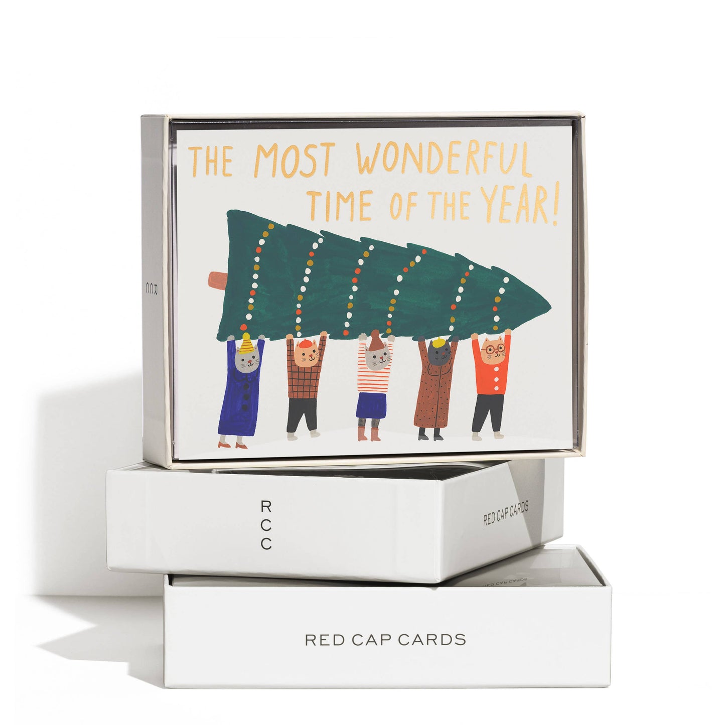 Xmas Kitties Greeting Card