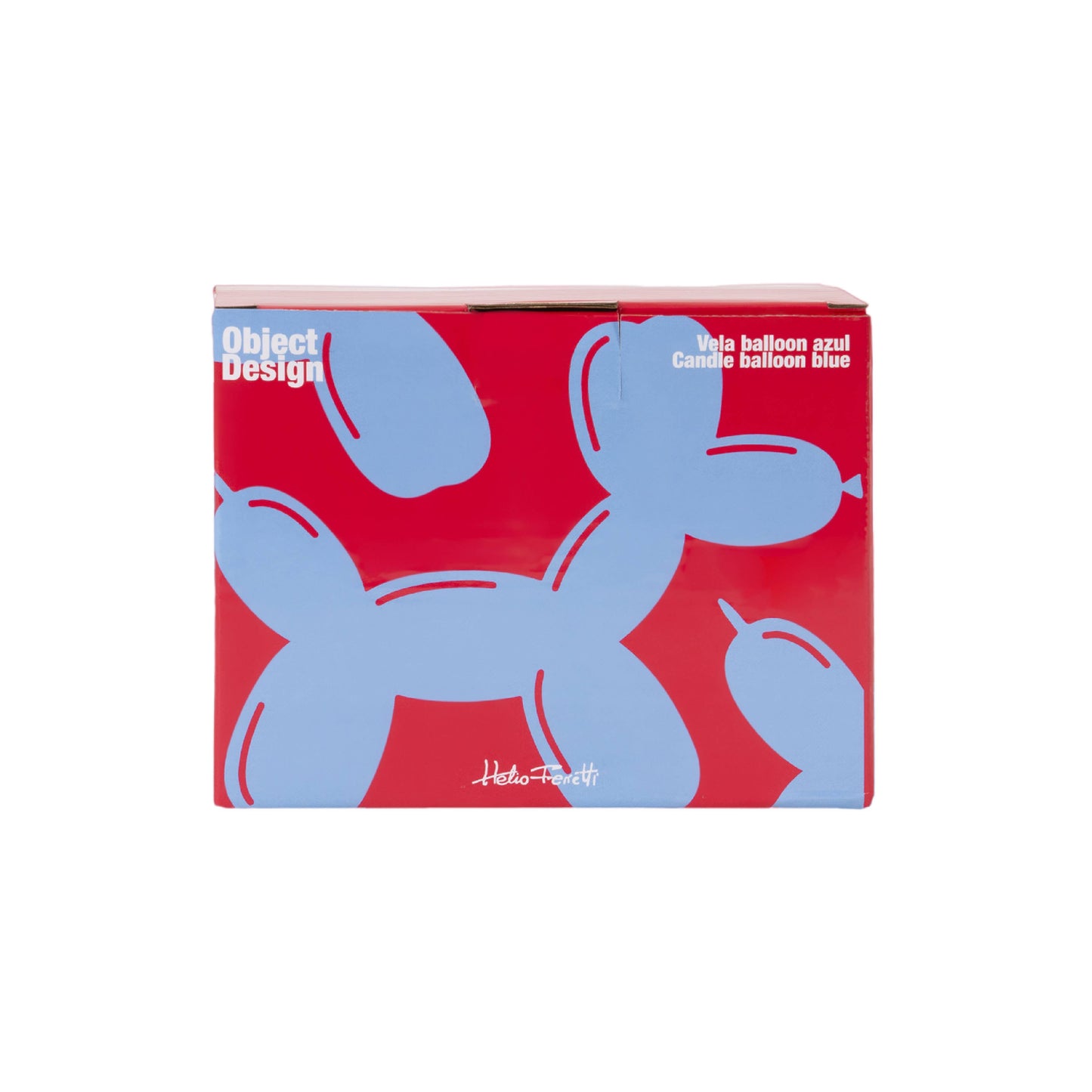 Balloon Dog Candle - Light Blue