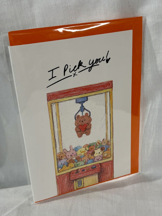 I Pick You Greeting Card