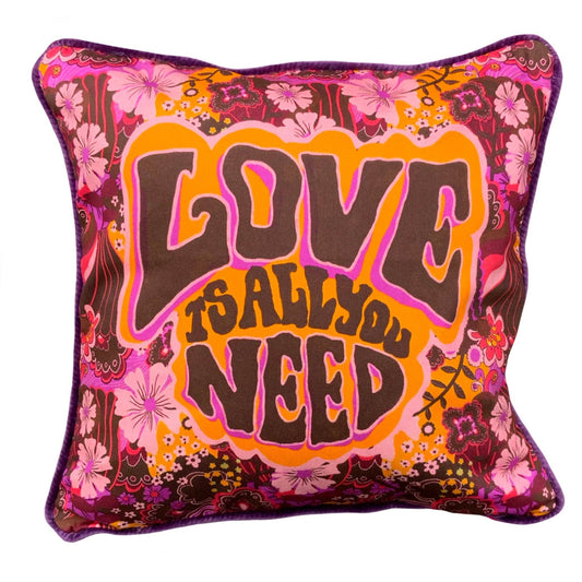 ‘Love is all you need’ Cushion Cover