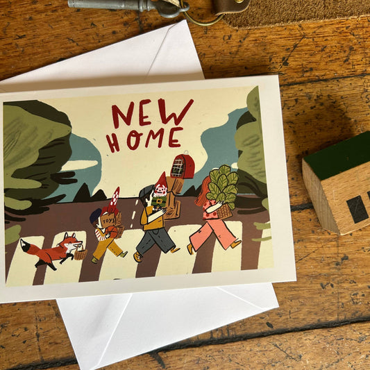New home (crossing) card
