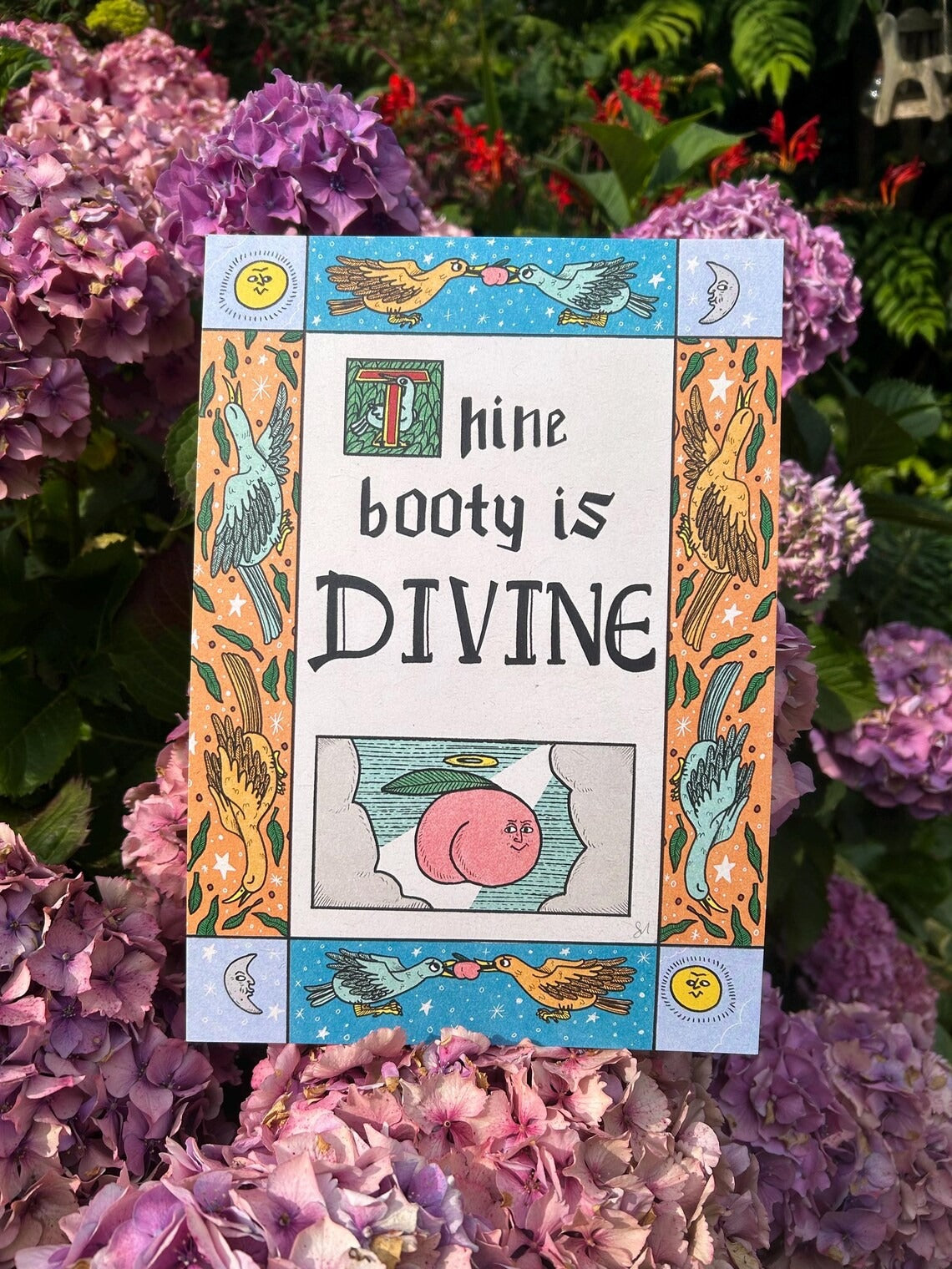 Thine Booty Is Divine - Art Print by 2B Mcr