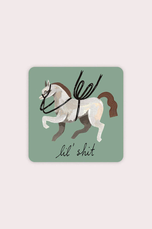 Lil' Shit (Pony) Vinyl Sticker