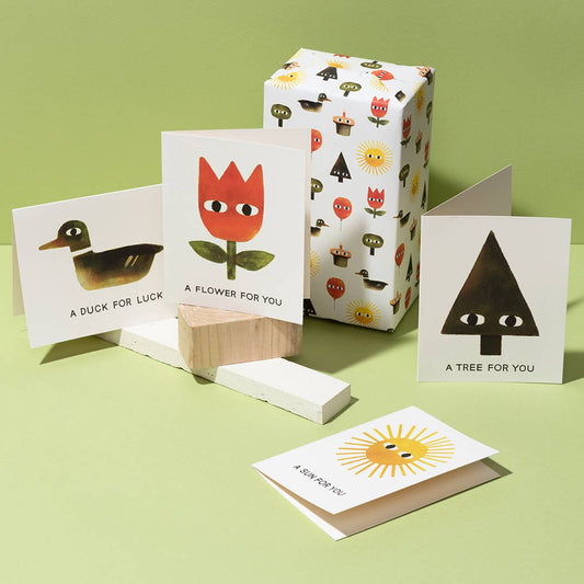 A Duck For Luck / friendship / greeting card