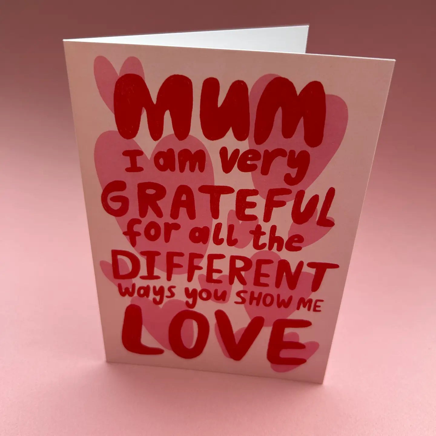 Mum Different Ways Greeting Card