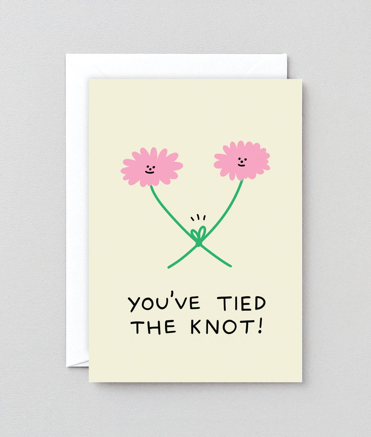 Tied the Knot Greetings Card