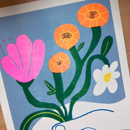 For You - A3 Riso Print