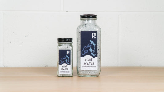 Night Watch Bath Salts glass 500g