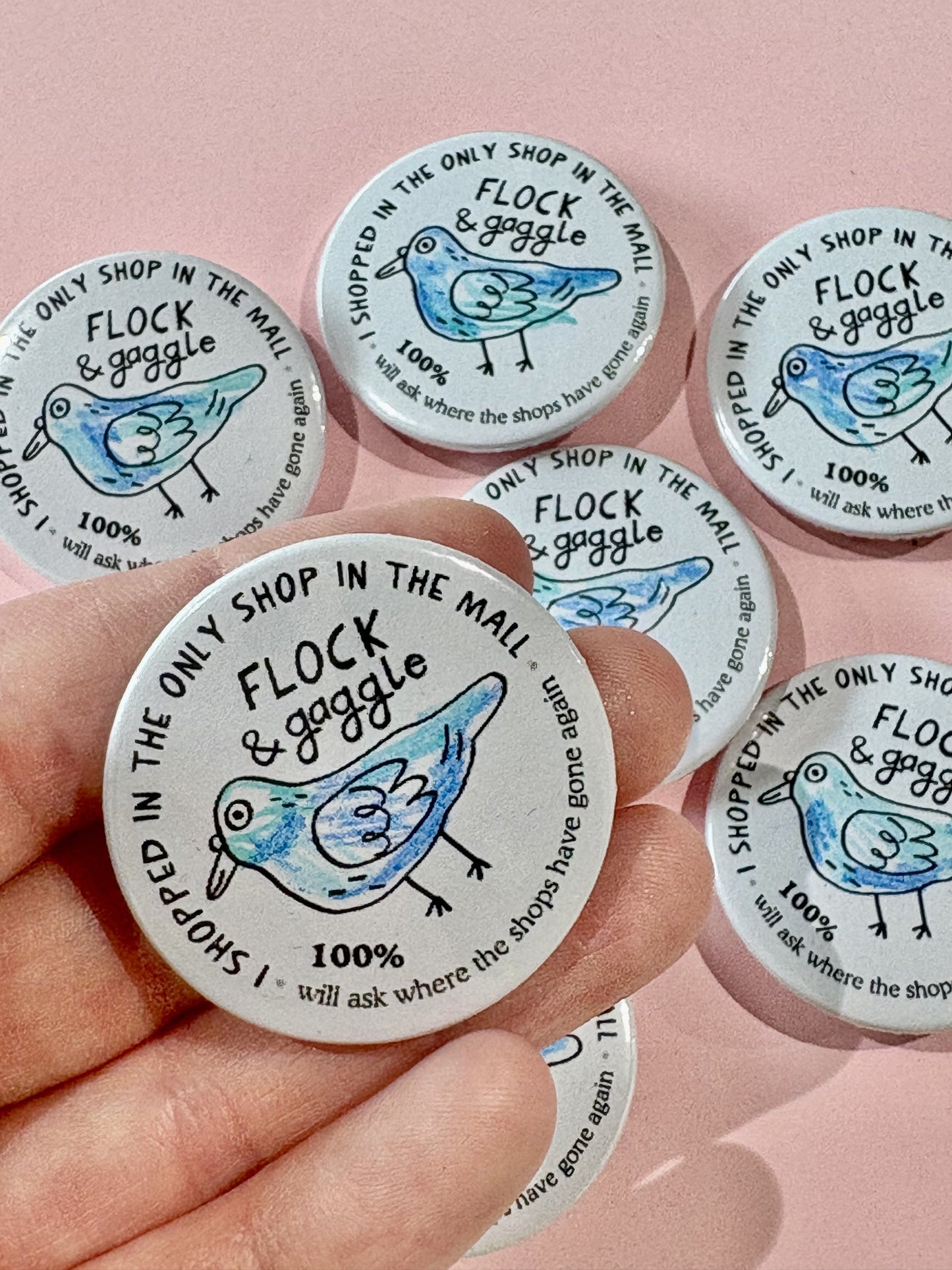 I Shopped In The Only Shop Badge