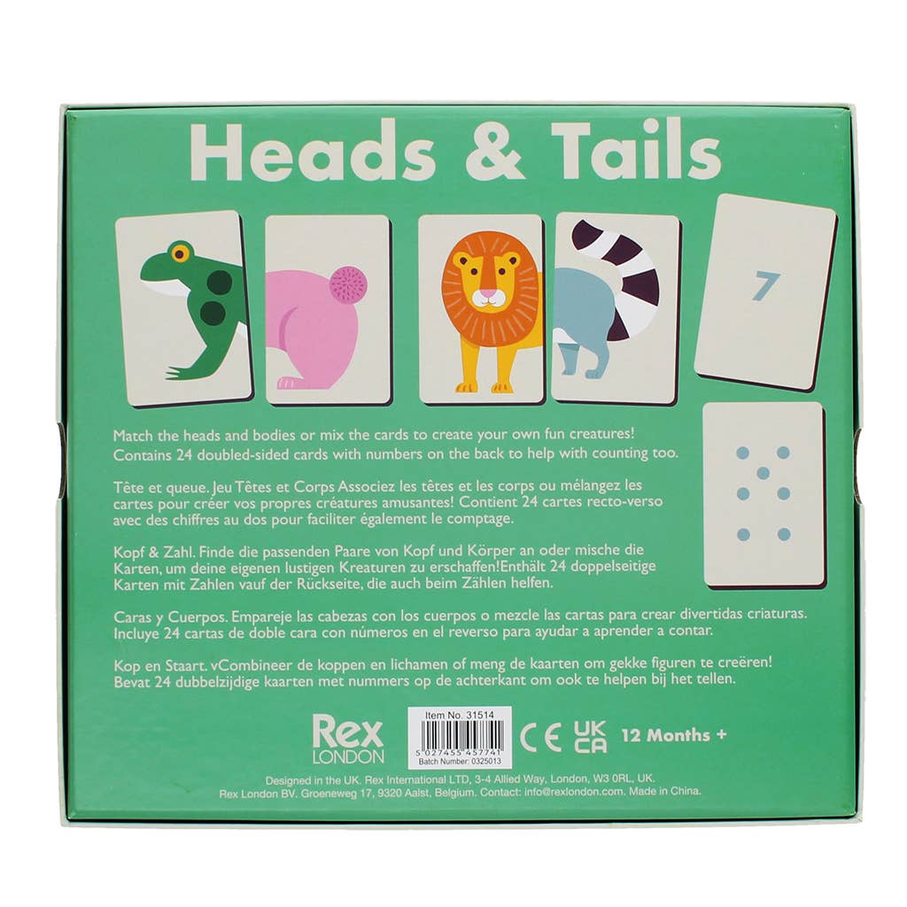 Heads and tails game (24 pieces)
